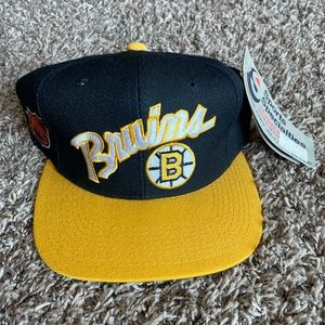 Vintage Boston Bruins Sports Specialties Fitted Hat NHL Brand New NWT Size 6 3/4